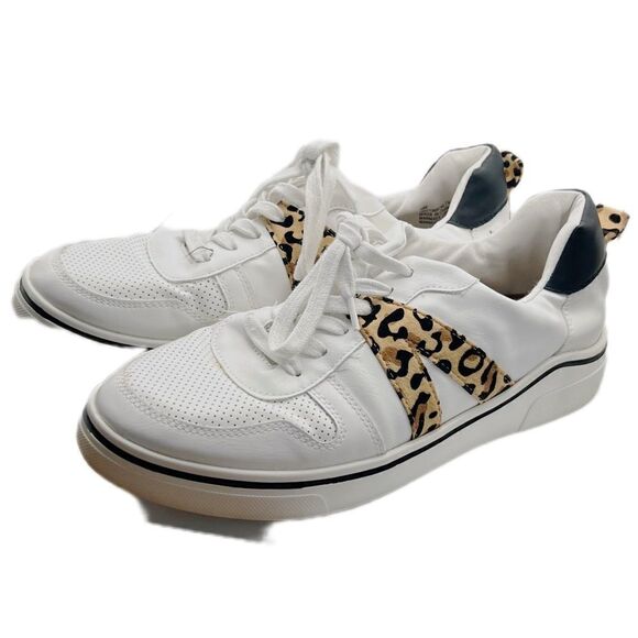 MIA leopard print lace up sneakers women’s 10 M - Picture 1 of 6